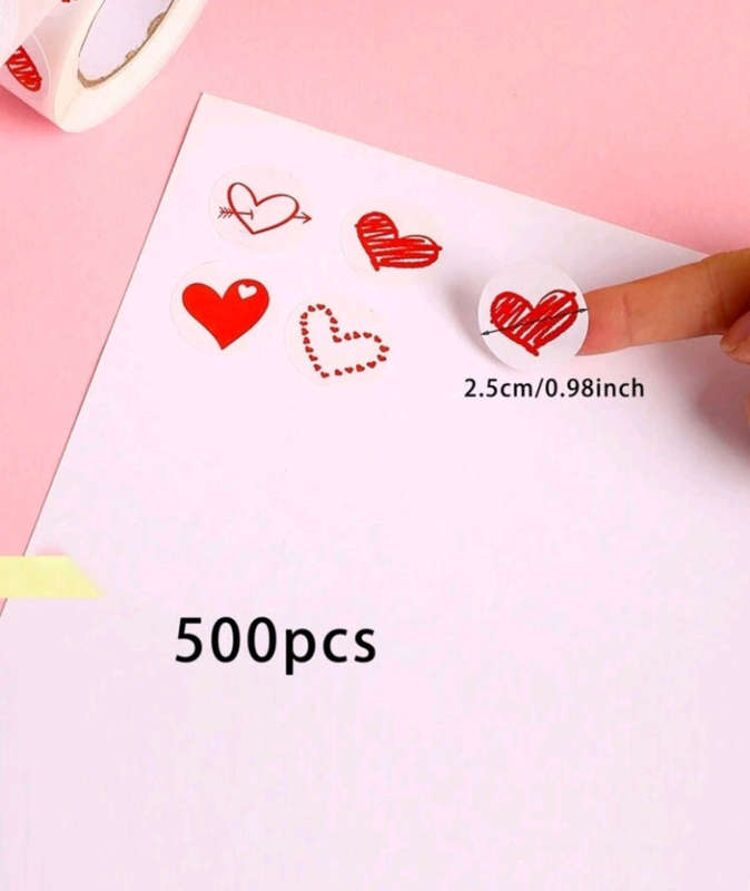 Valentine Sticker Roll