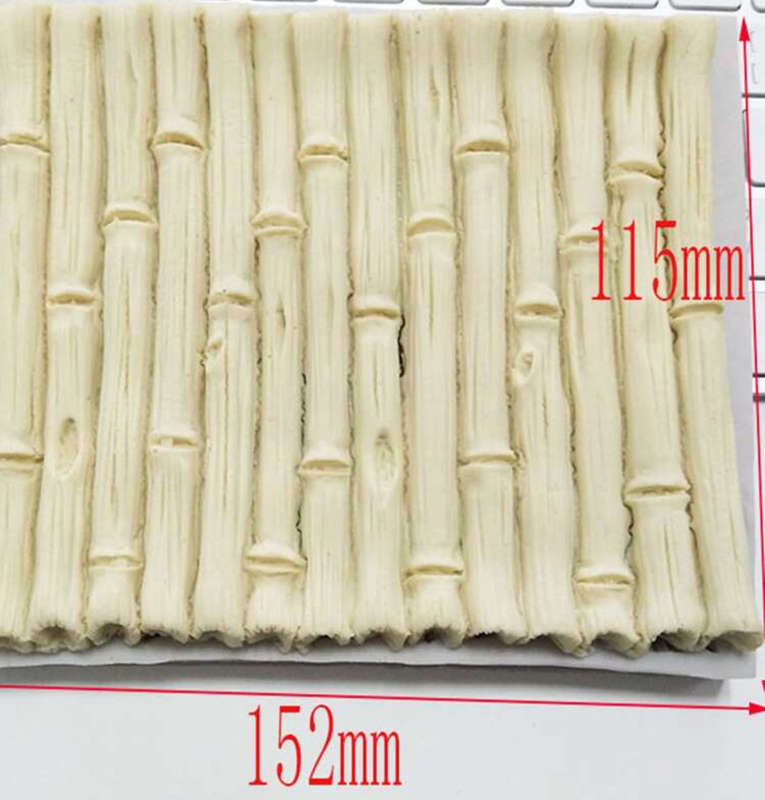 Bamboo silicone mould
