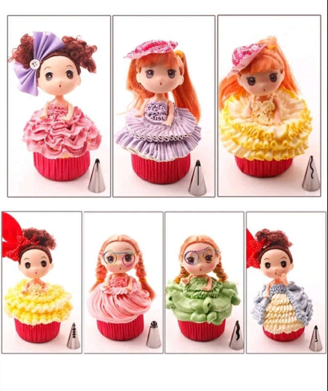 7pc Frill nozzle Set