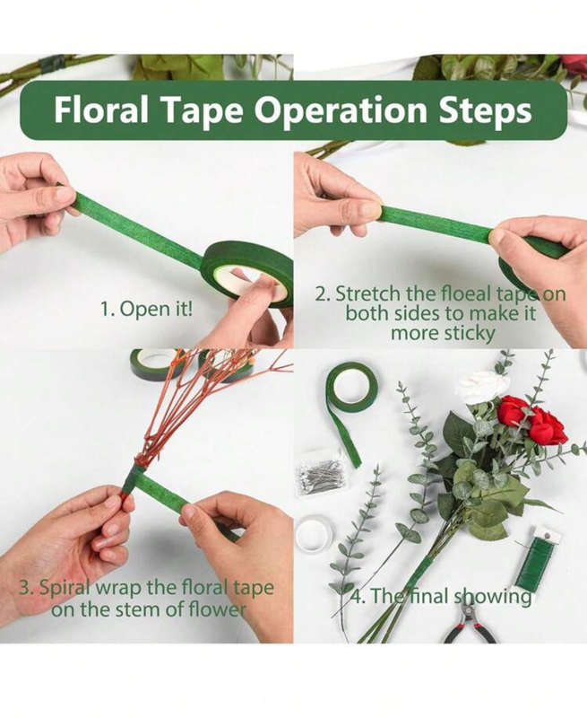 Florist Gum Paste Stem Wrap Tape