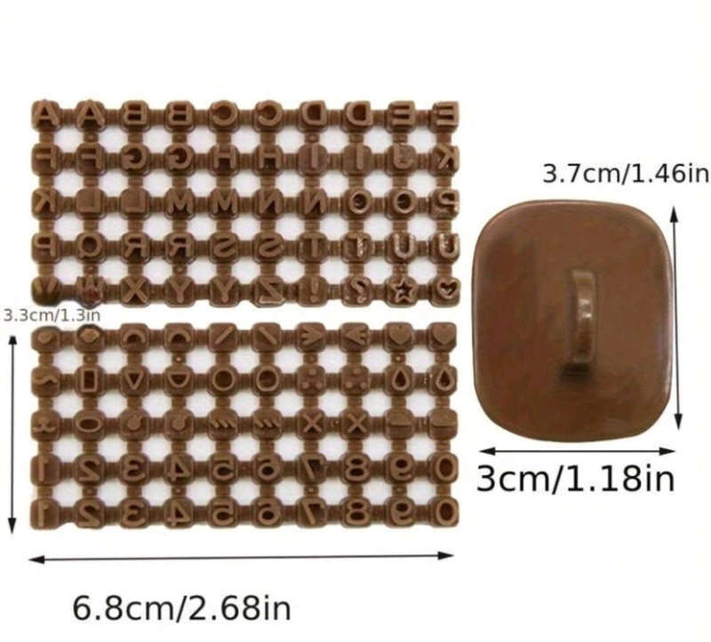 Alphabet Embosser Imprint Stamp