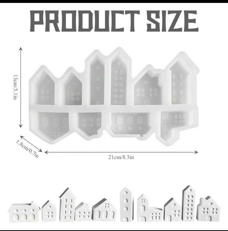 Silicone Mould Resin House