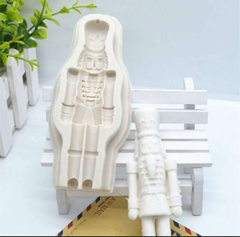 Silicone Mould Christmas Nutcracker