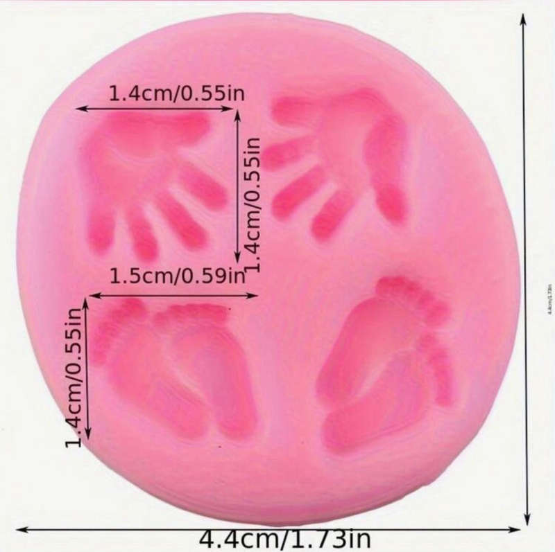 Silicone Mould Baby Hands and Feet