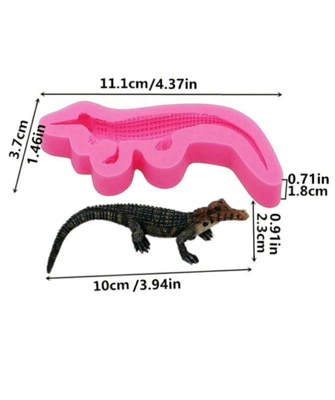 Silicone Mould Crocodile