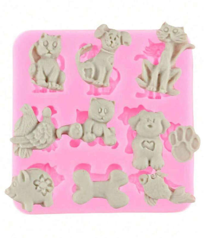 Silicone Mould Cats and Dogs