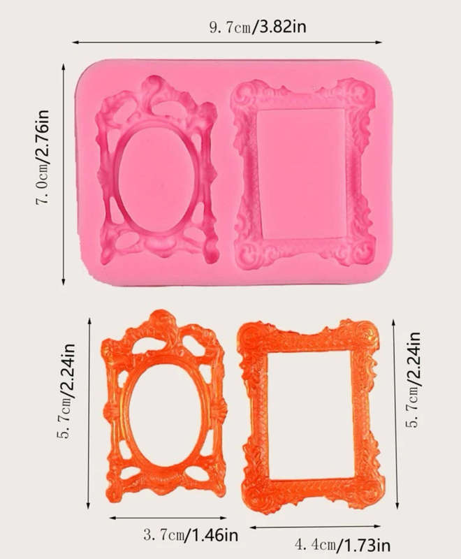 Frames silicone mould