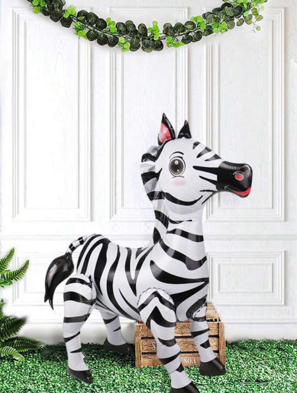 Large Zebra Balloon