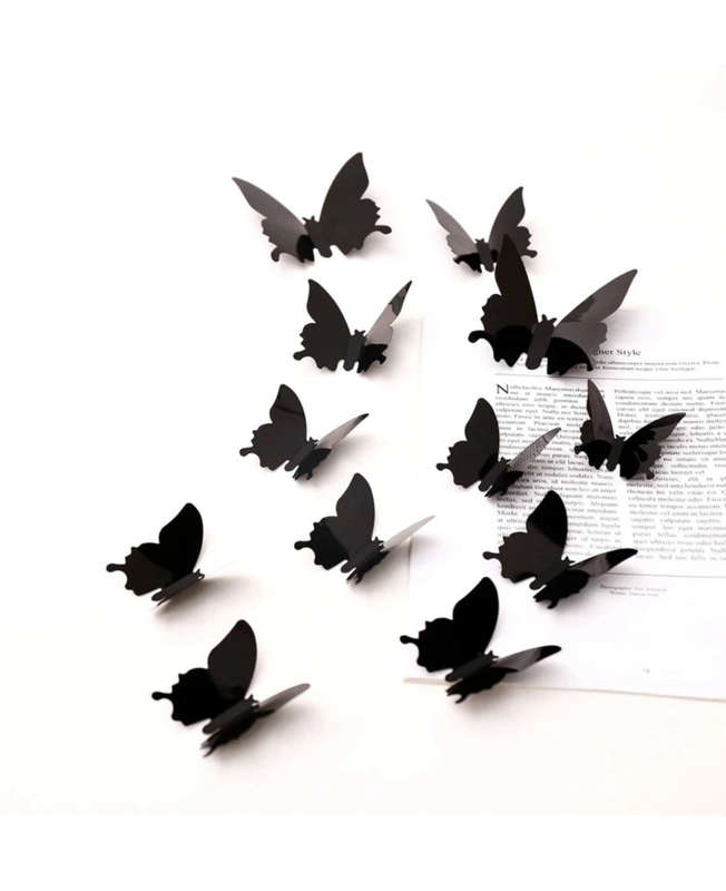 Plastic Butterfly Cake Topper