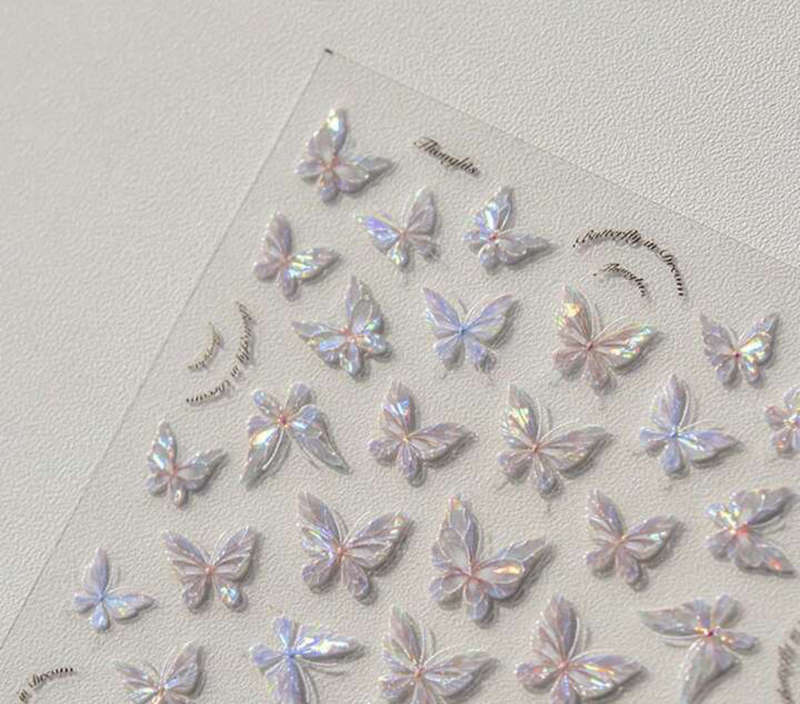 Nail Art Sticker Butterfly MO-211