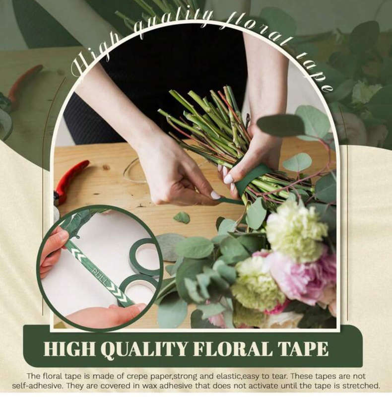 Florist Gum Paste Stem Wrap Tape