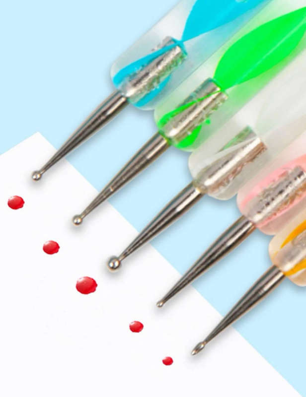 Small Fondant Modeling ball tools, dotting tool