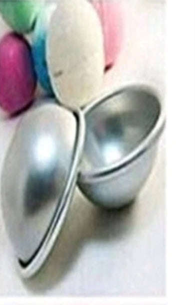 6pcs Aluminium Soap Bath Bomb Formers ROUND