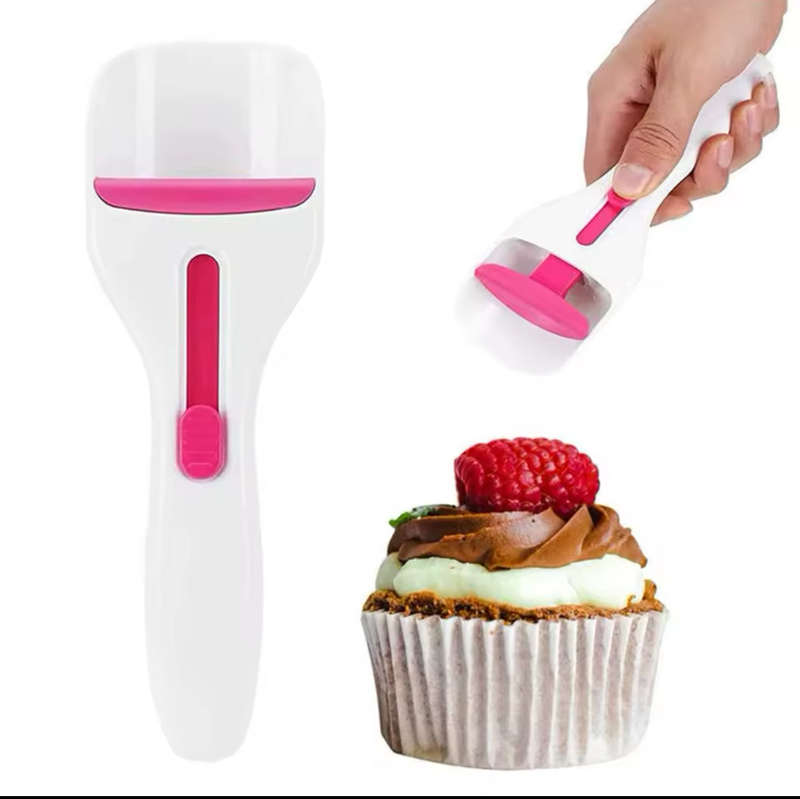 Cupcake Scoop with Silicone Plunger
