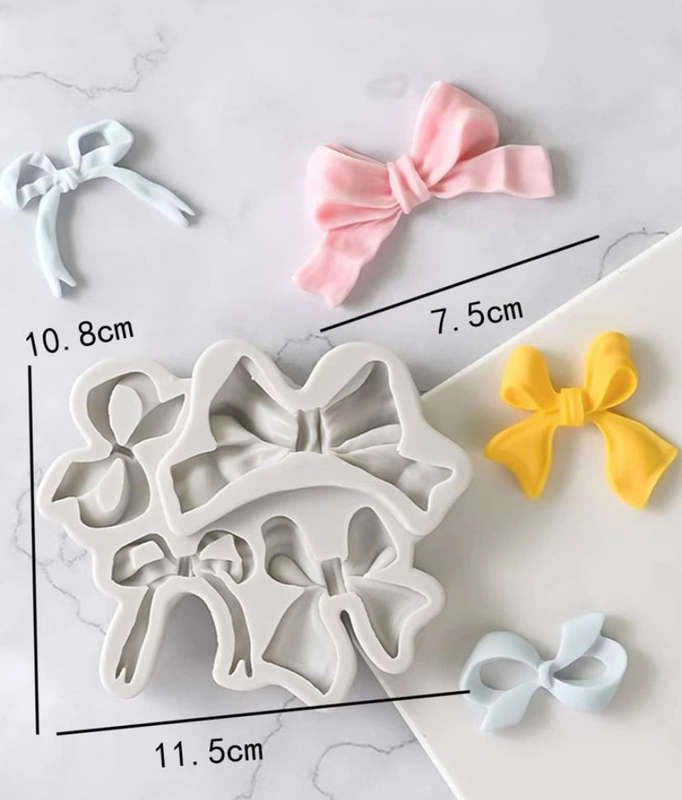 Silicone Mould Bows