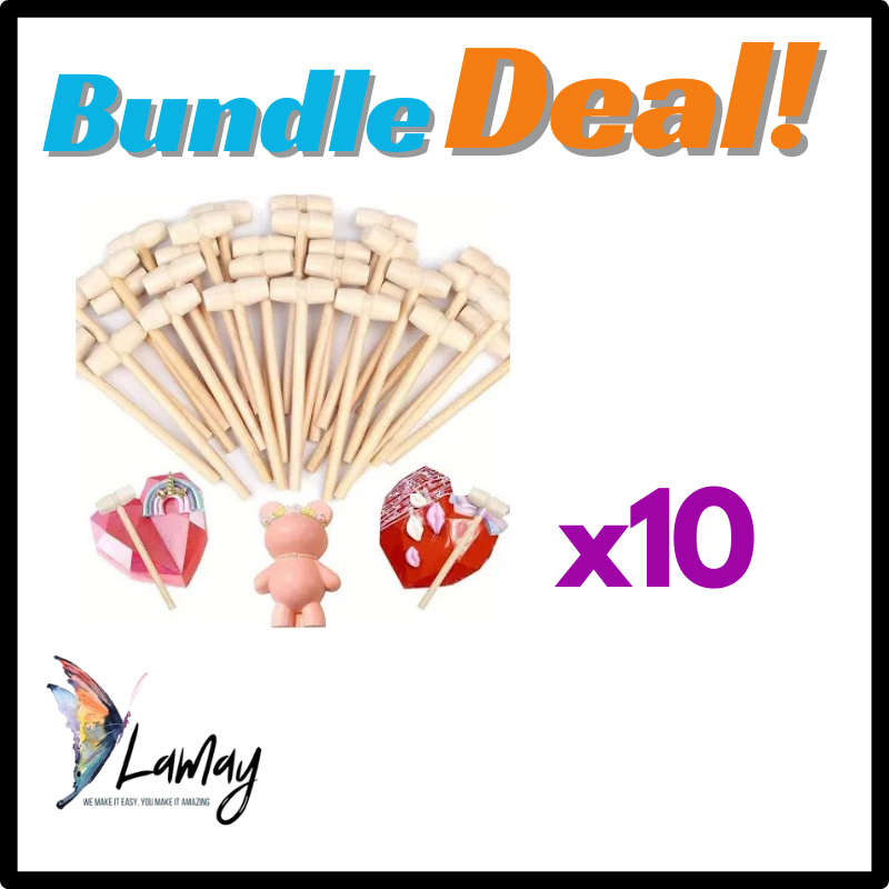Bundle deal 10pc Wooden Mallet