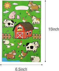 Party Loot Bags Farm 10pcs