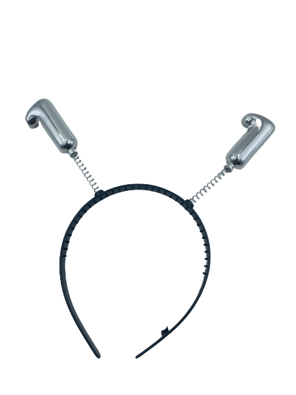 Nr.1 Aliceband With Number Silver