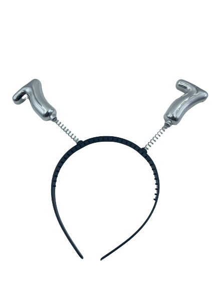 Nr.7 Aliceband With Number Gold