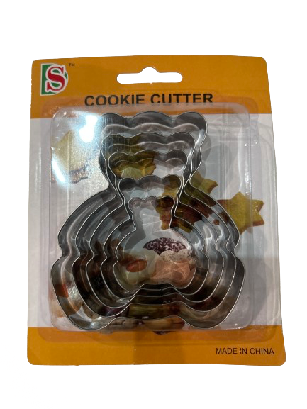 Metal Cookie Cutter Teddy Bears