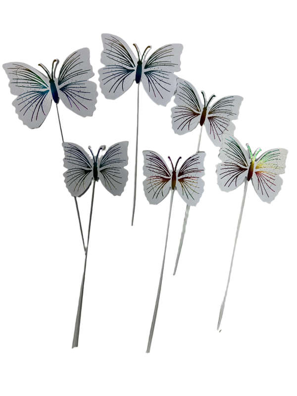 Butteflies Cardboard Cake Topper