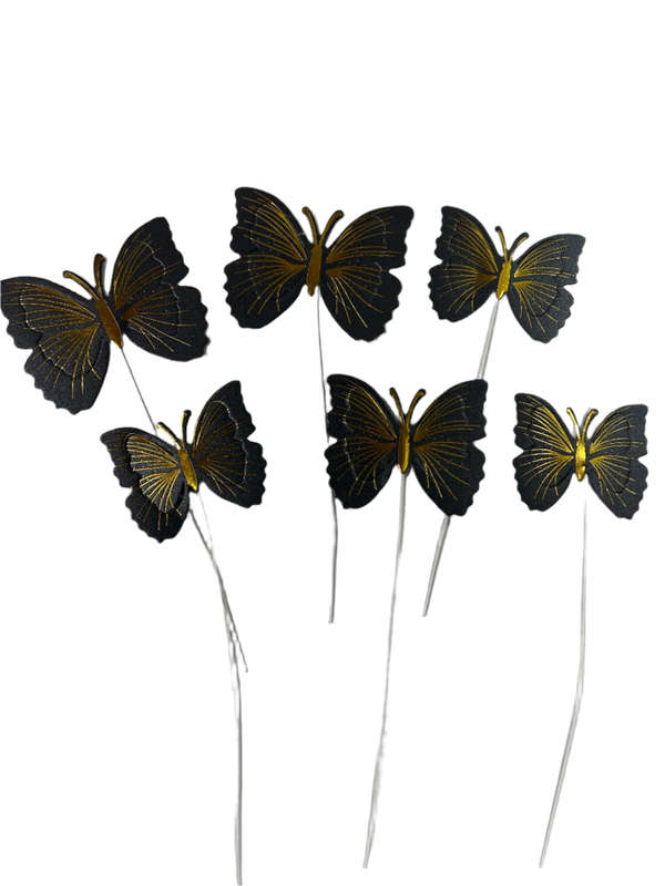 Butteflies Cardboard Cake Topper