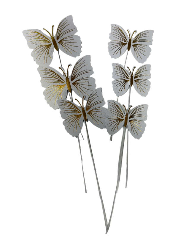 Butteflies Cardboard Cake Topper
