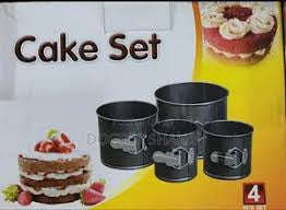 4pc Spring Form Cake Pan