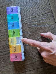 Pill Organizer Container