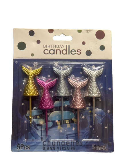 Mermaid Party Candle