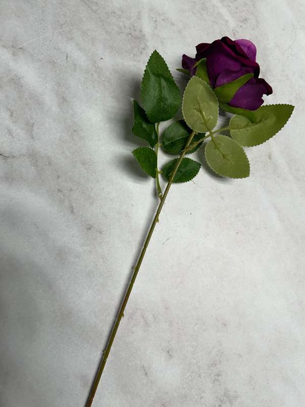 Artificial Flower Single Rose