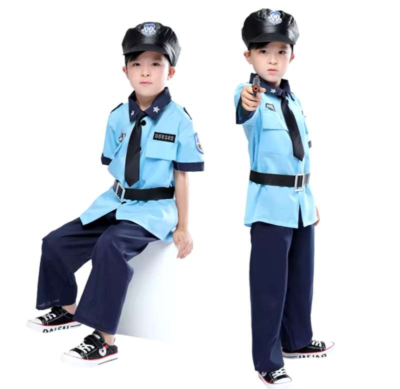Kids Police Dress-up Set