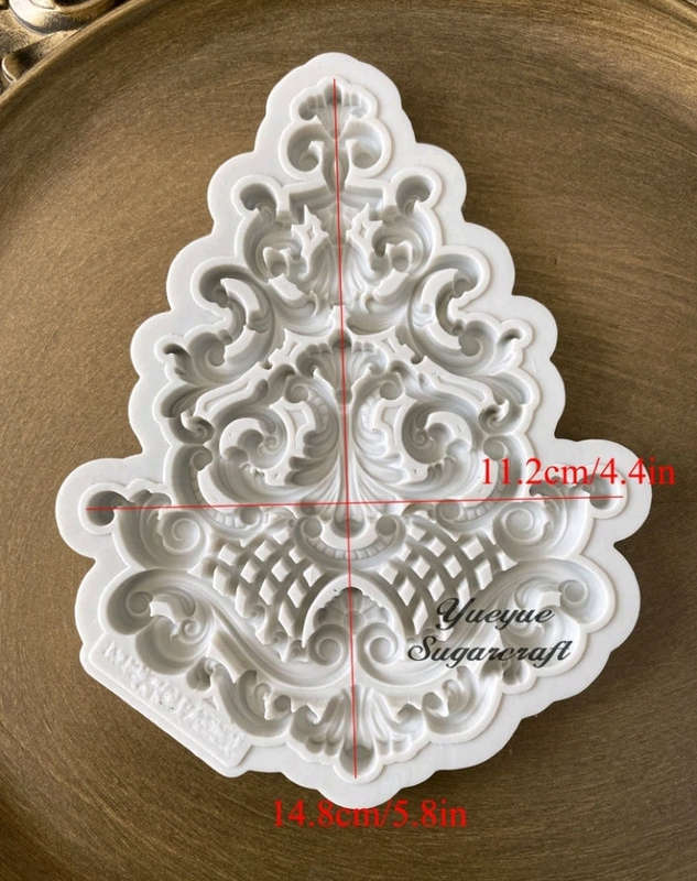 Silicone Mould  Large Embellishment