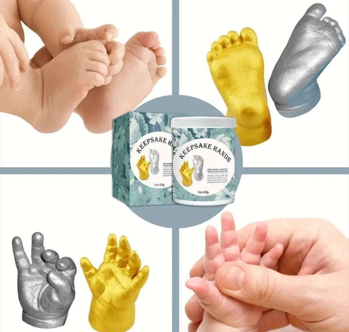 3D Baby Handprint and Footprint Casting Kit