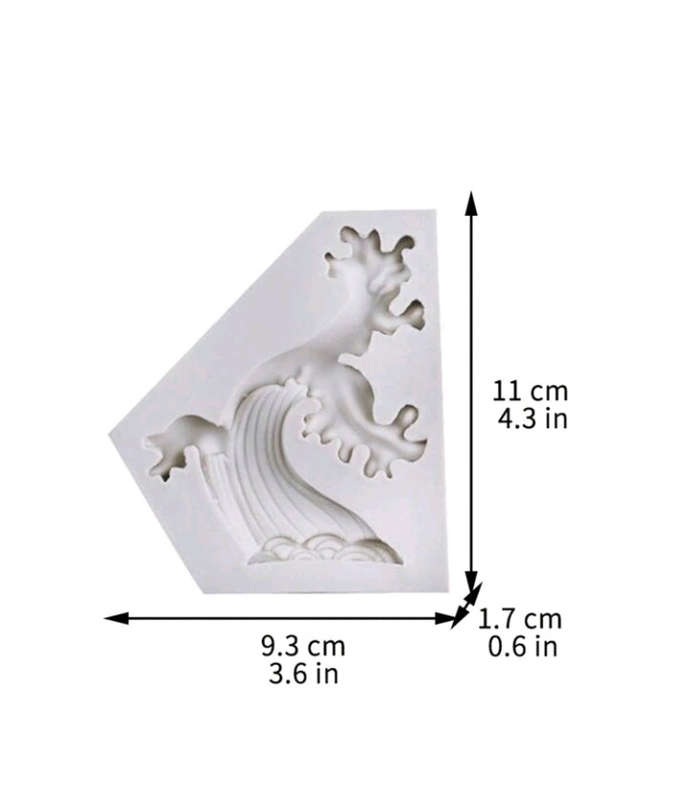 Silicone Mould Sea Wave