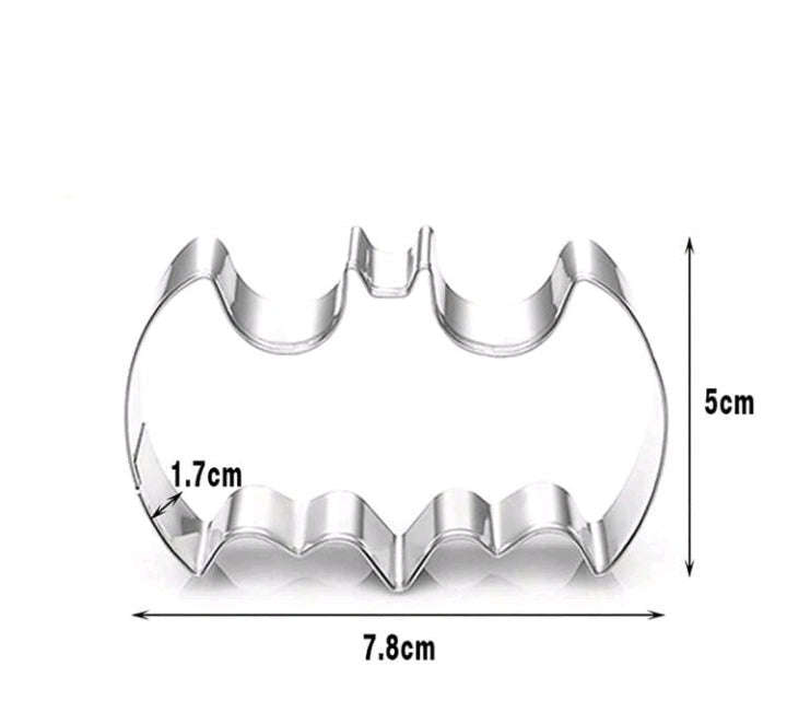 Metal Cookie Cutter Bat