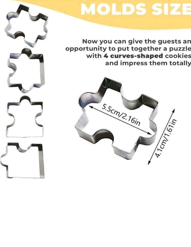 Metal Cookie Cutter Puzzle