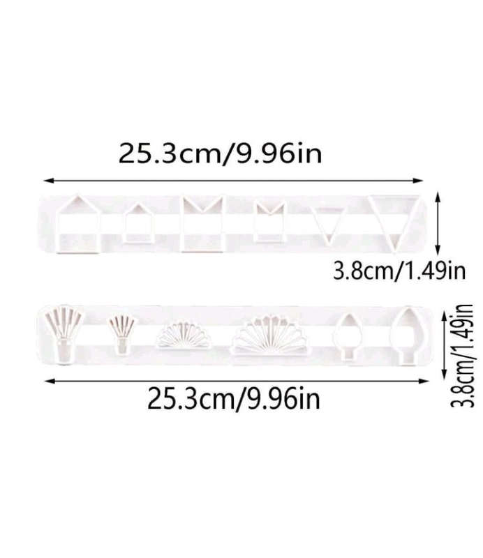 Plastic Cutter Tappit  Flag