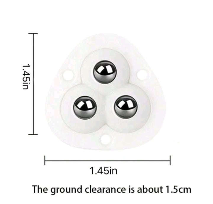 Stainless Steel Pully Wheel Beats 4pcs