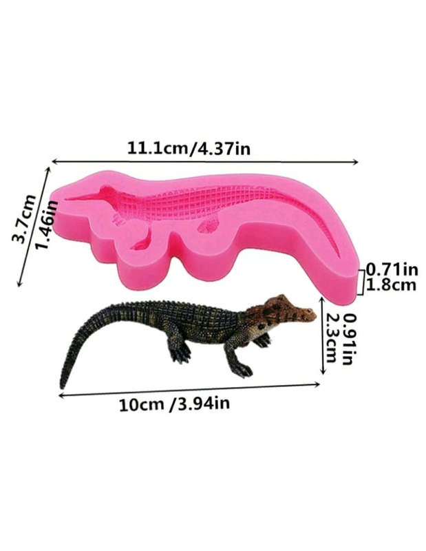 Silicone Mould Crocodile
