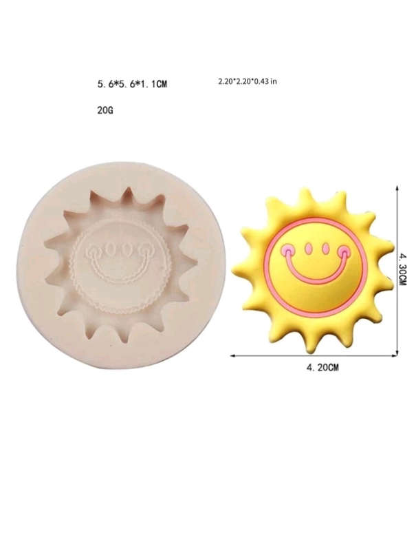 Silicone Mould Cute Sun