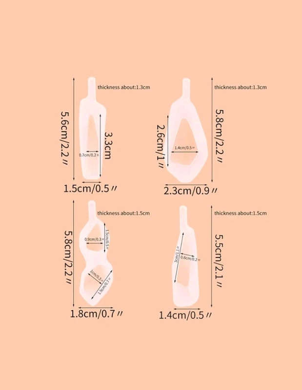 Silicone Mould Resin Crystal Pendant Set