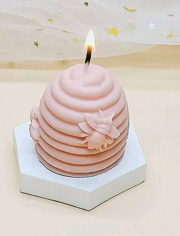 Silicone Mould Candle Honeycomb