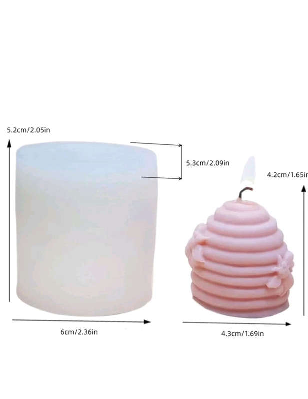 Silicone Mould Candle Honeycomb