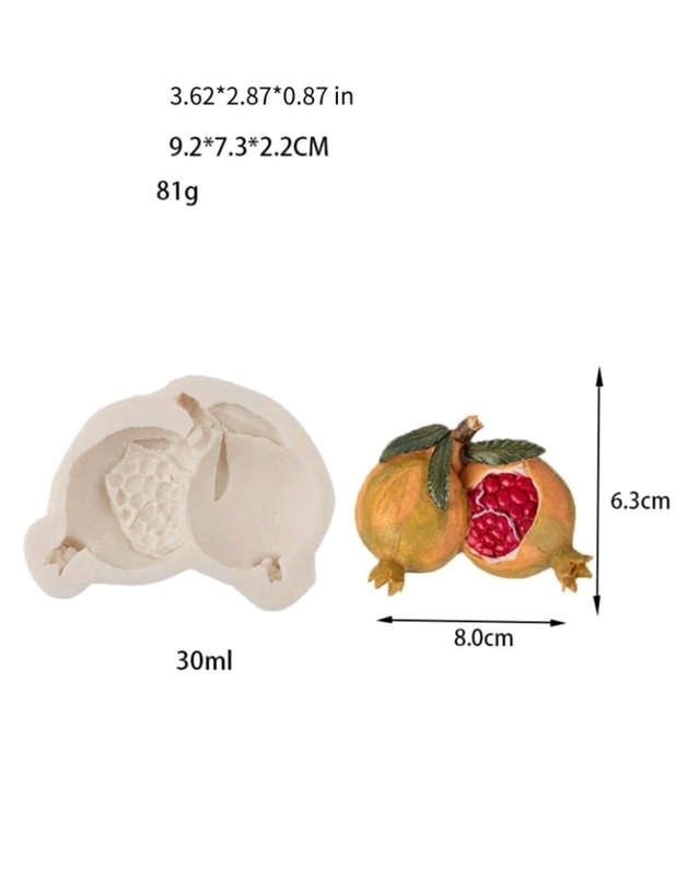 Silicone Mould Pomegranate