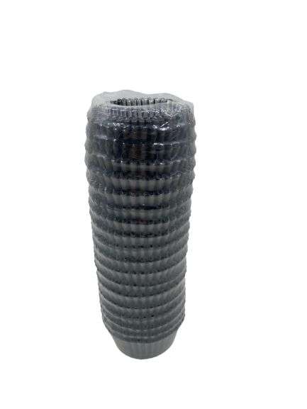 500 piece Black Cupcake Holders Wrappers