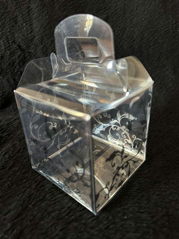 10pc Clear Cupcake Container Box