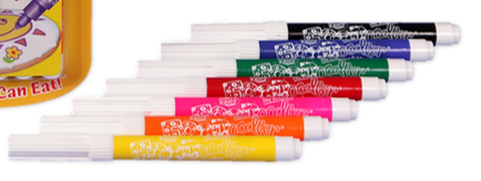 Cake Flora Thick  Edible Pen Blue