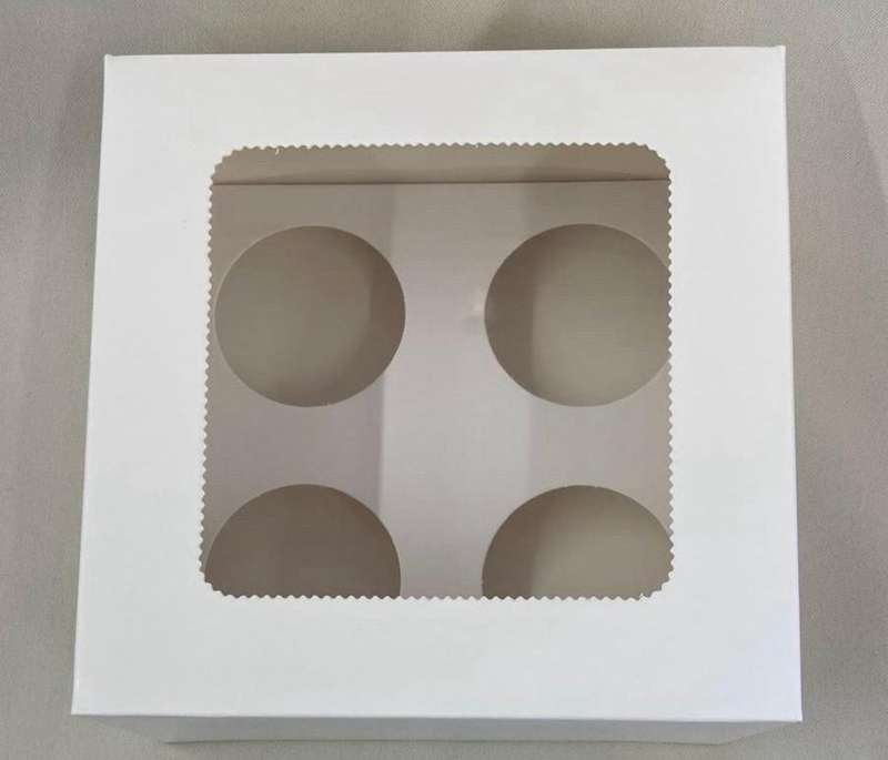Bento Cupcake Box 4 Cavity