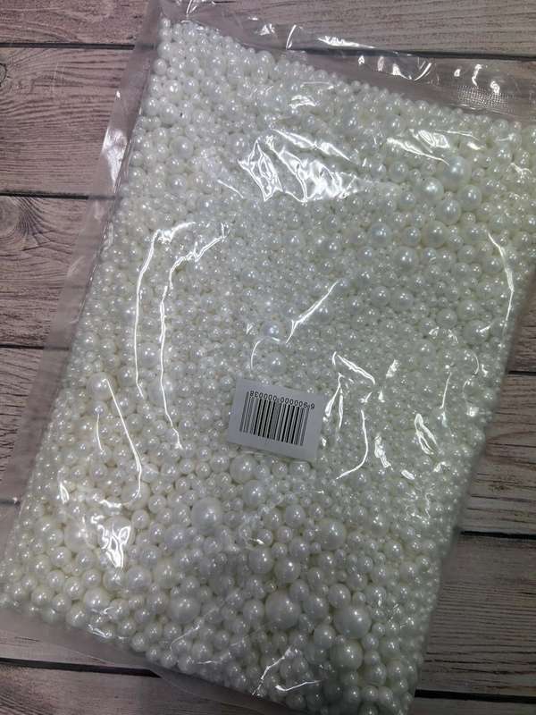1KG  Sprinkle Pearl White